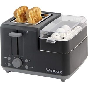 West Bend 78500 2-Slice Breakfast Station